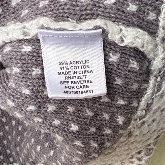 Elle Gray Open-Front Sweater - Picture 4 of 4